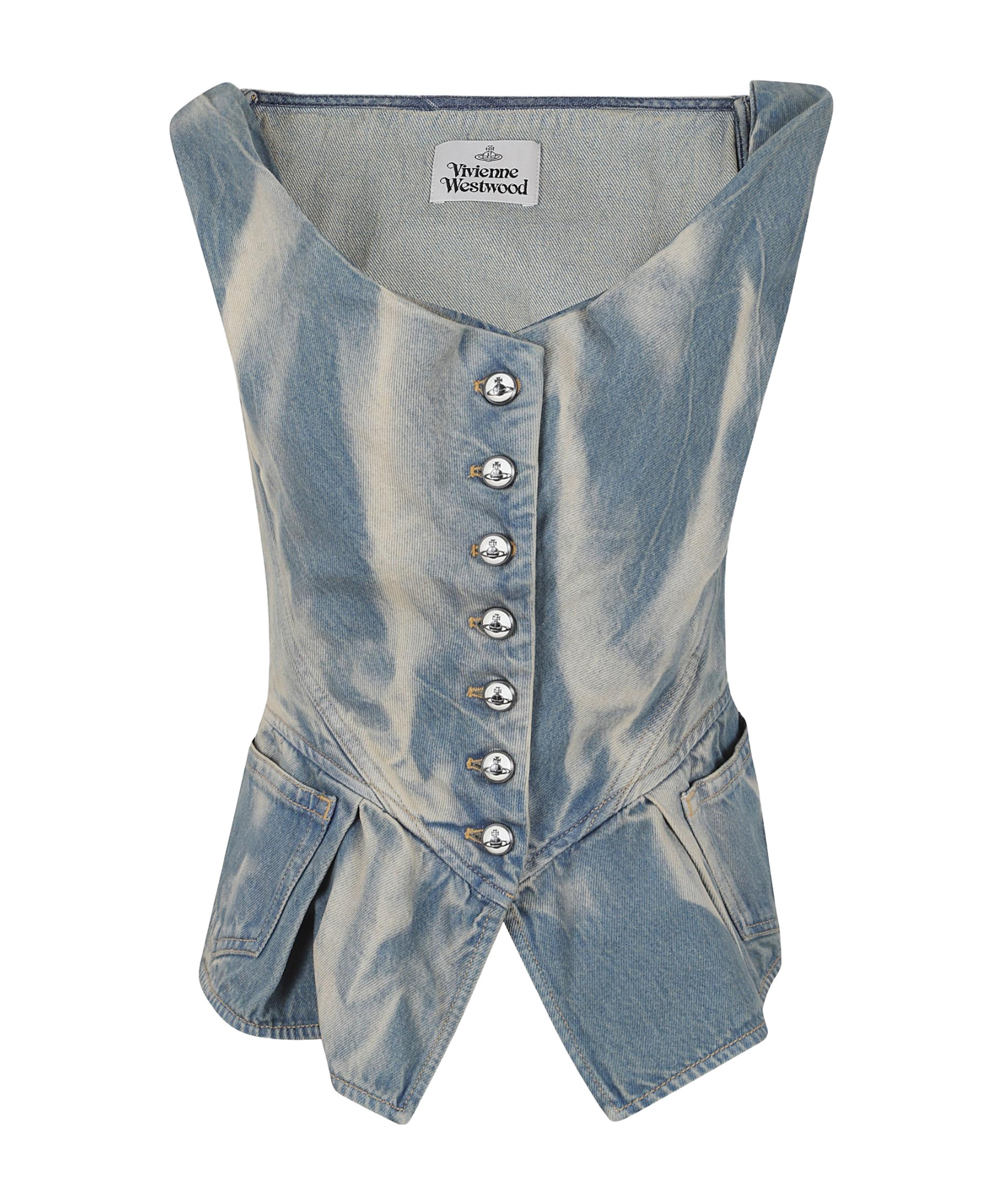 Vivienne Westwood Monday Vest In Blue
