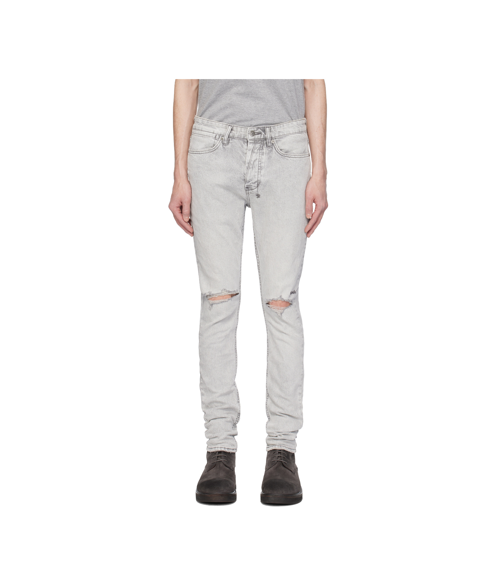 KSUBI VAN WINKLE WHITE SNOW JEANS