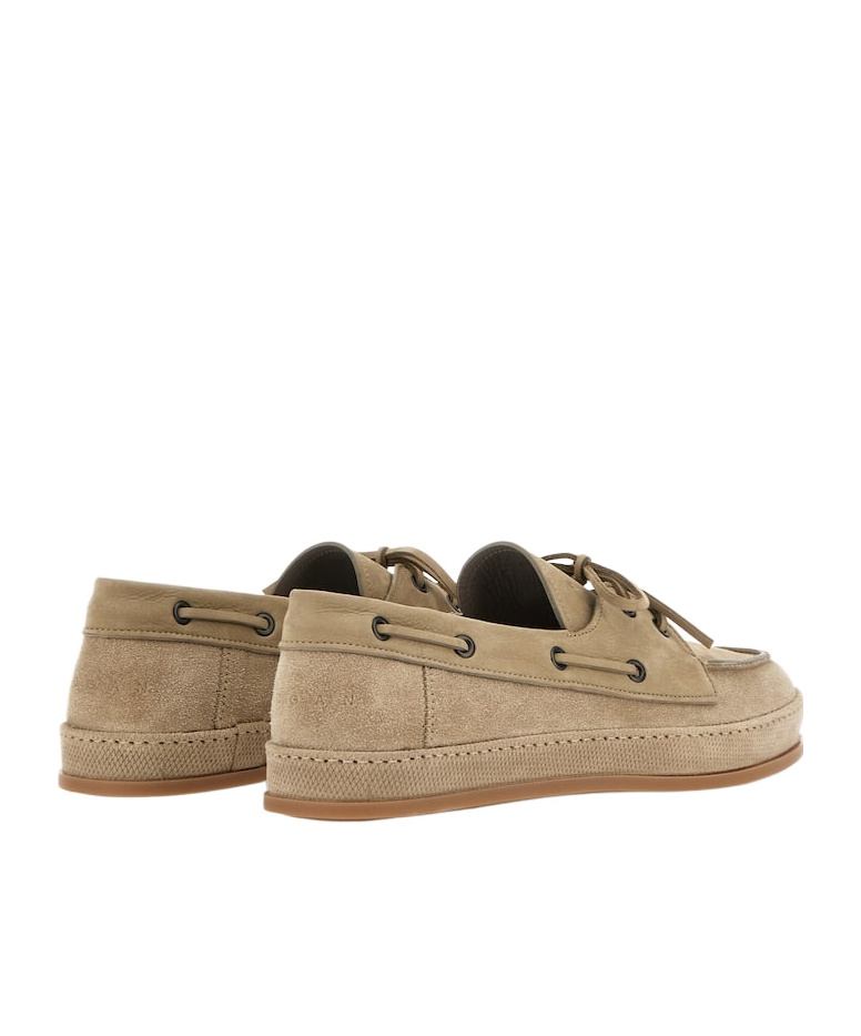 Hogan Round-head Casual Shoes In Nude