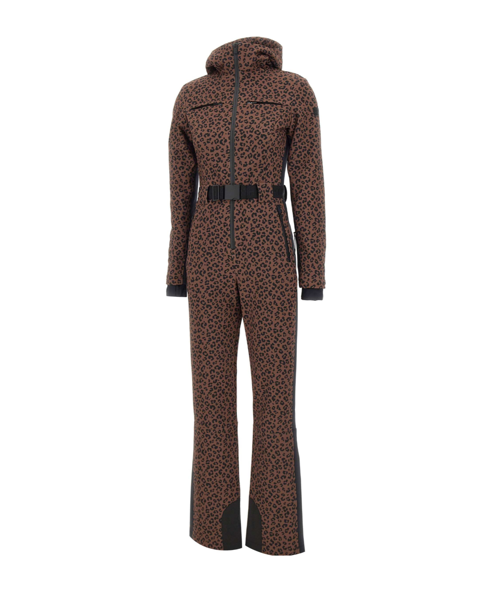 Mc2 Saint Barth Garmisch Ski Jumpsuit In Brown