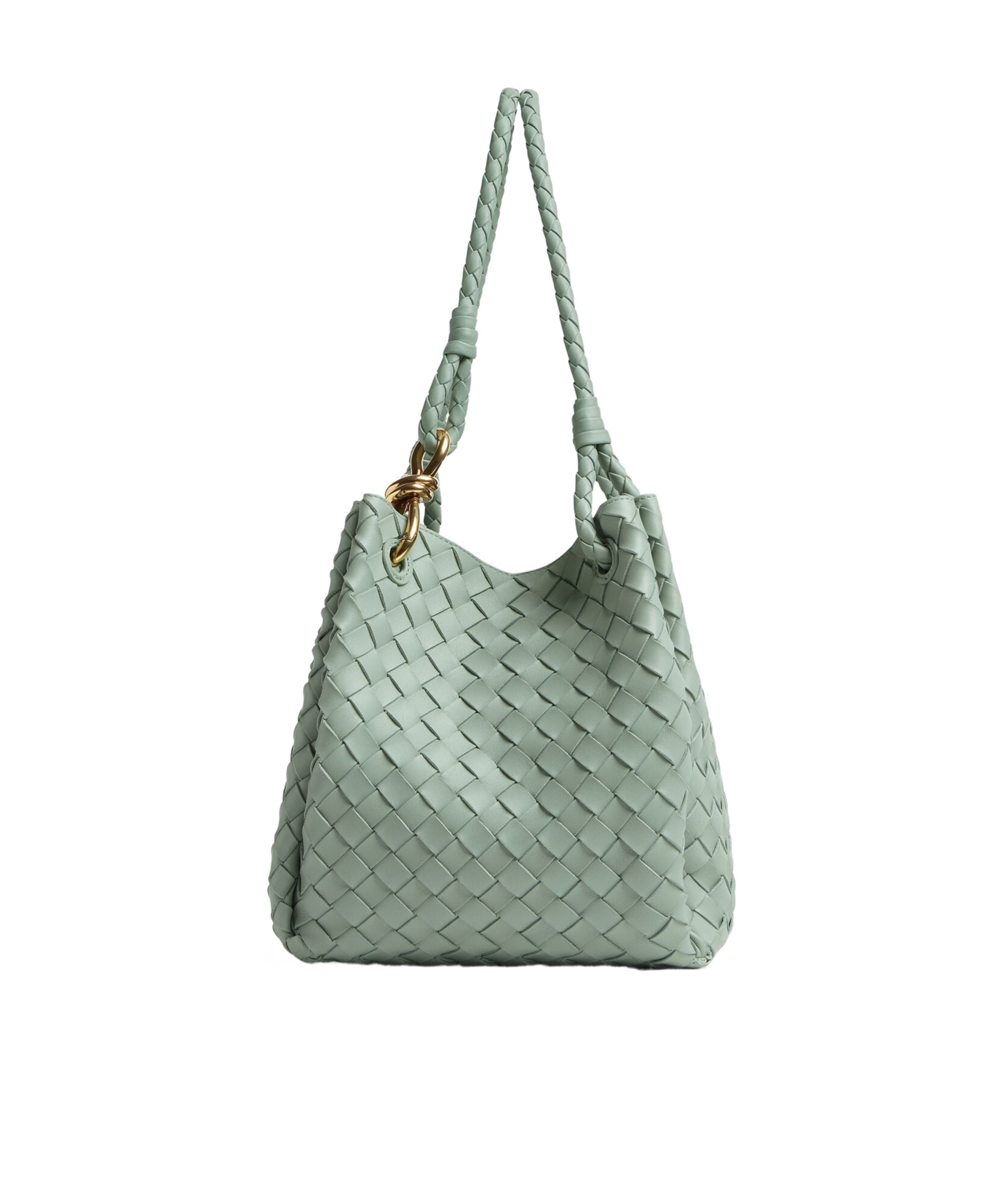 Shop Bottega Veneta Large Parachute In Gray