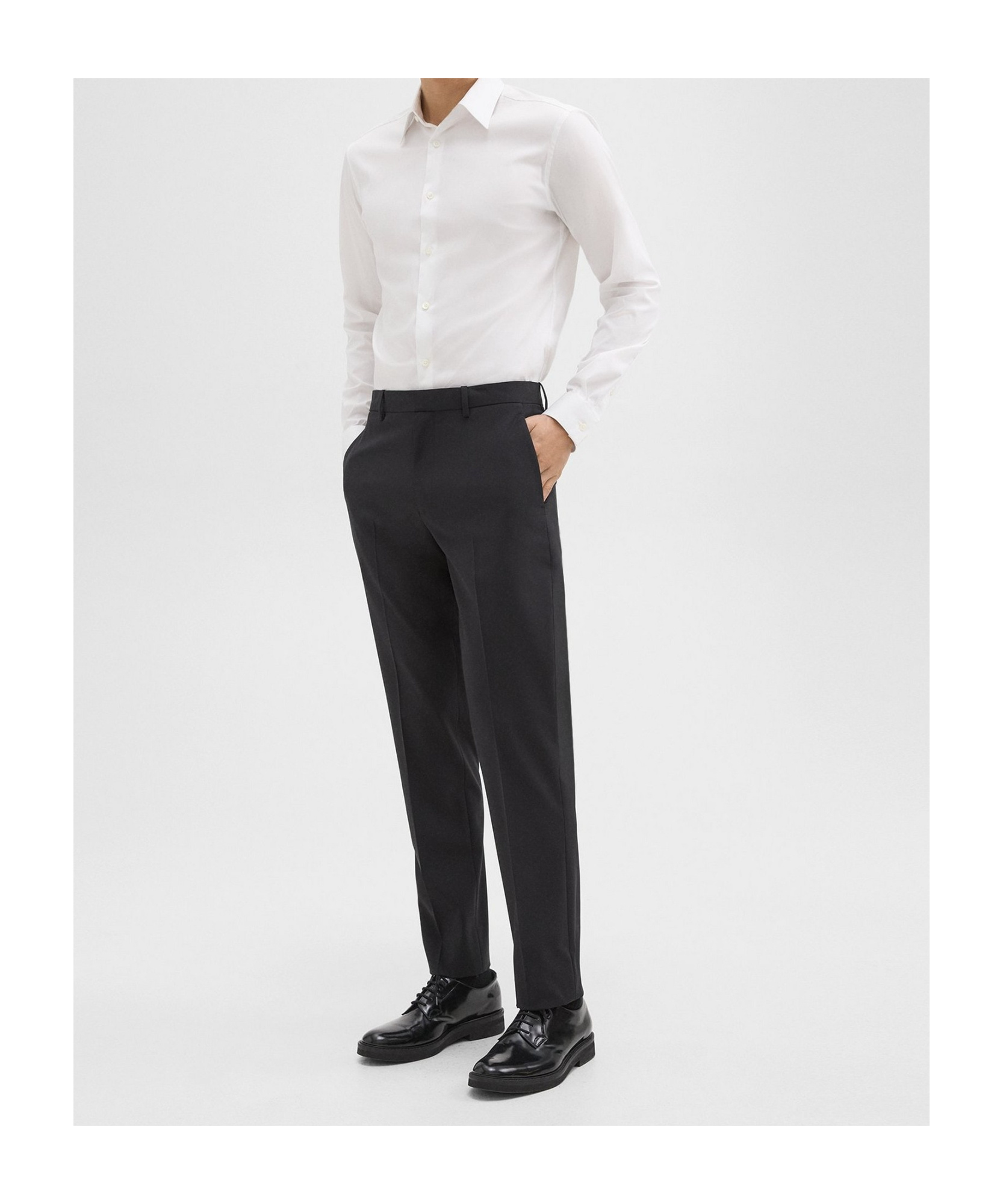 THEORY MAYER PANT IN STRETCH WOOL