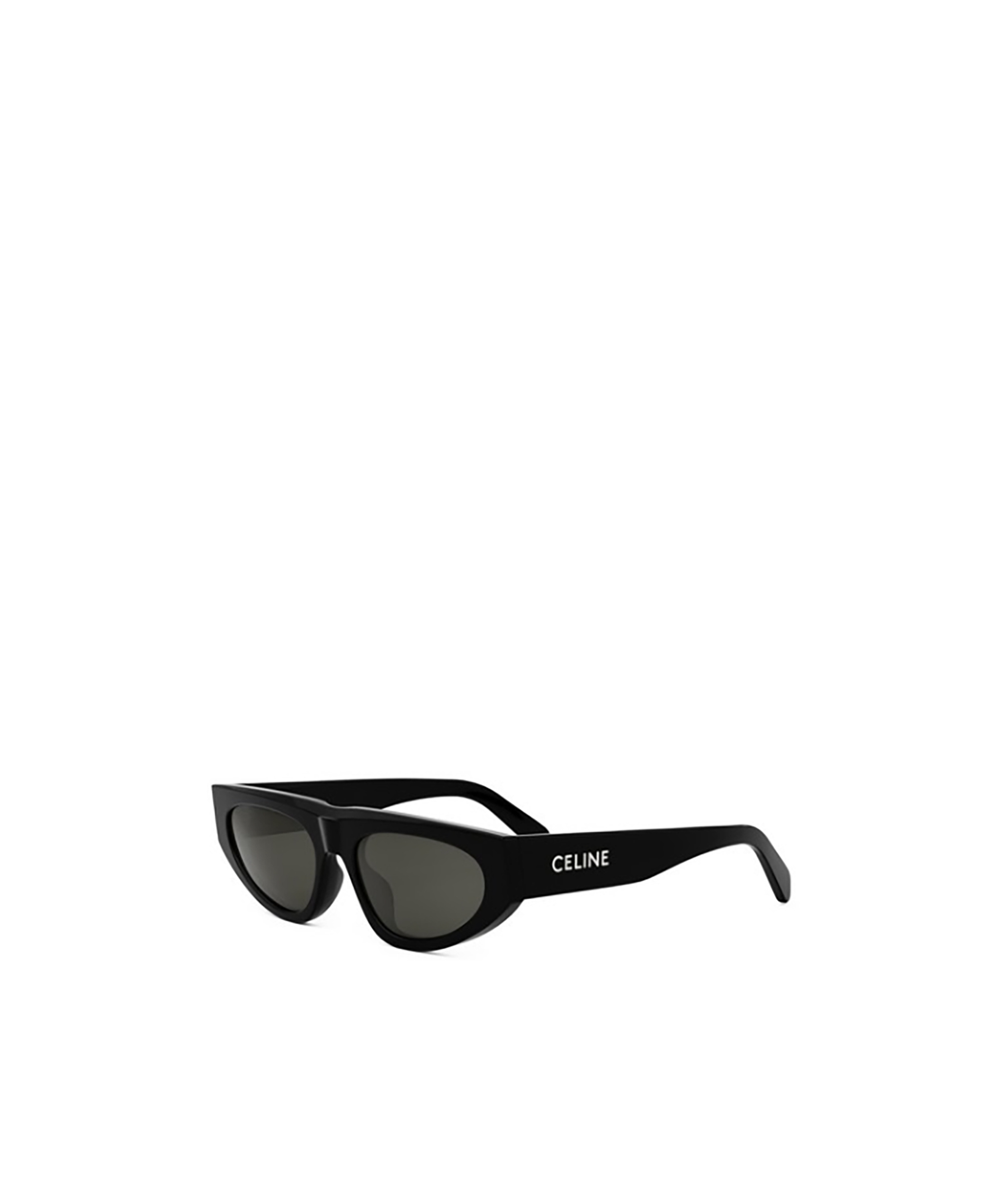 Celine Monochroms 55mm Geometric Sunglasses In Black
