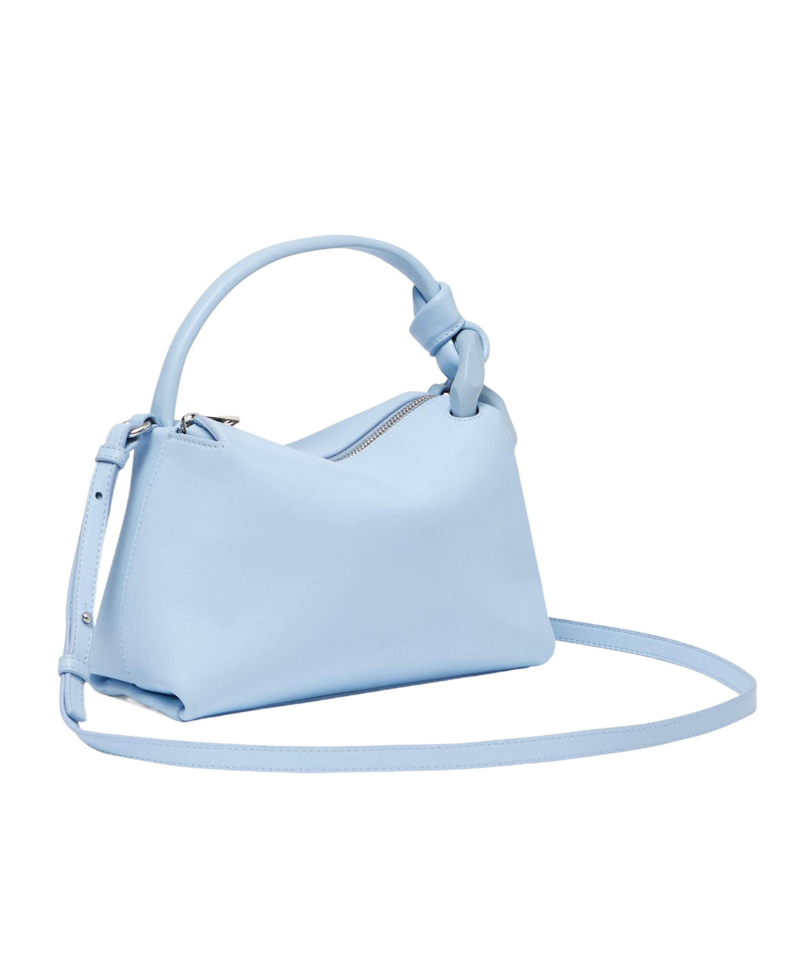 Jw Anderson Jwa Corner Bag - Leather Top Handle Bag In Blue