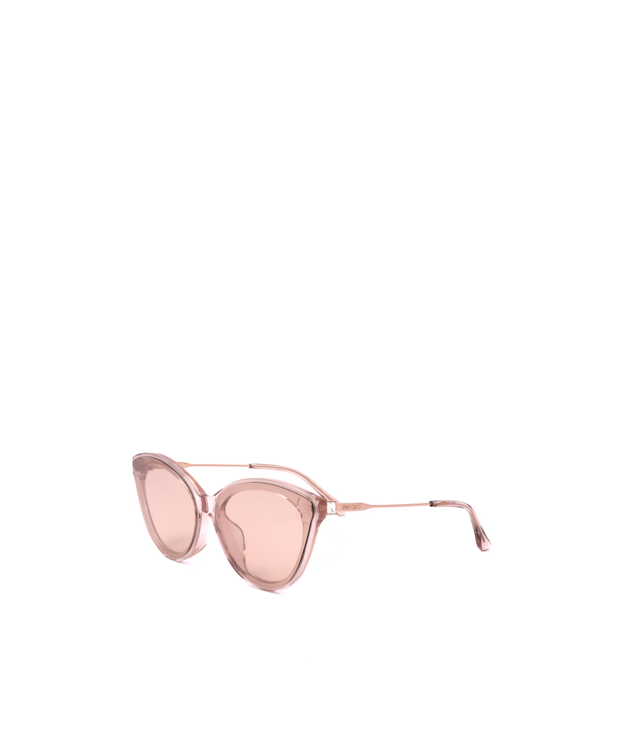 Jimmy Choo Eyewear Cat-eye Frame Sunglasses In Nude