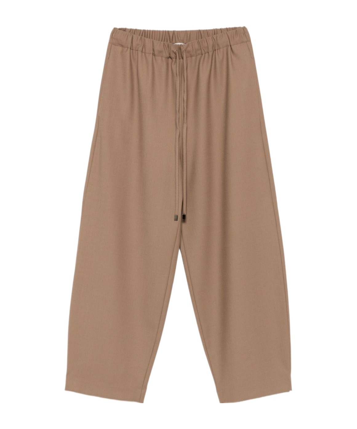 Antonelli Drawstring-waist Trousers In Brown