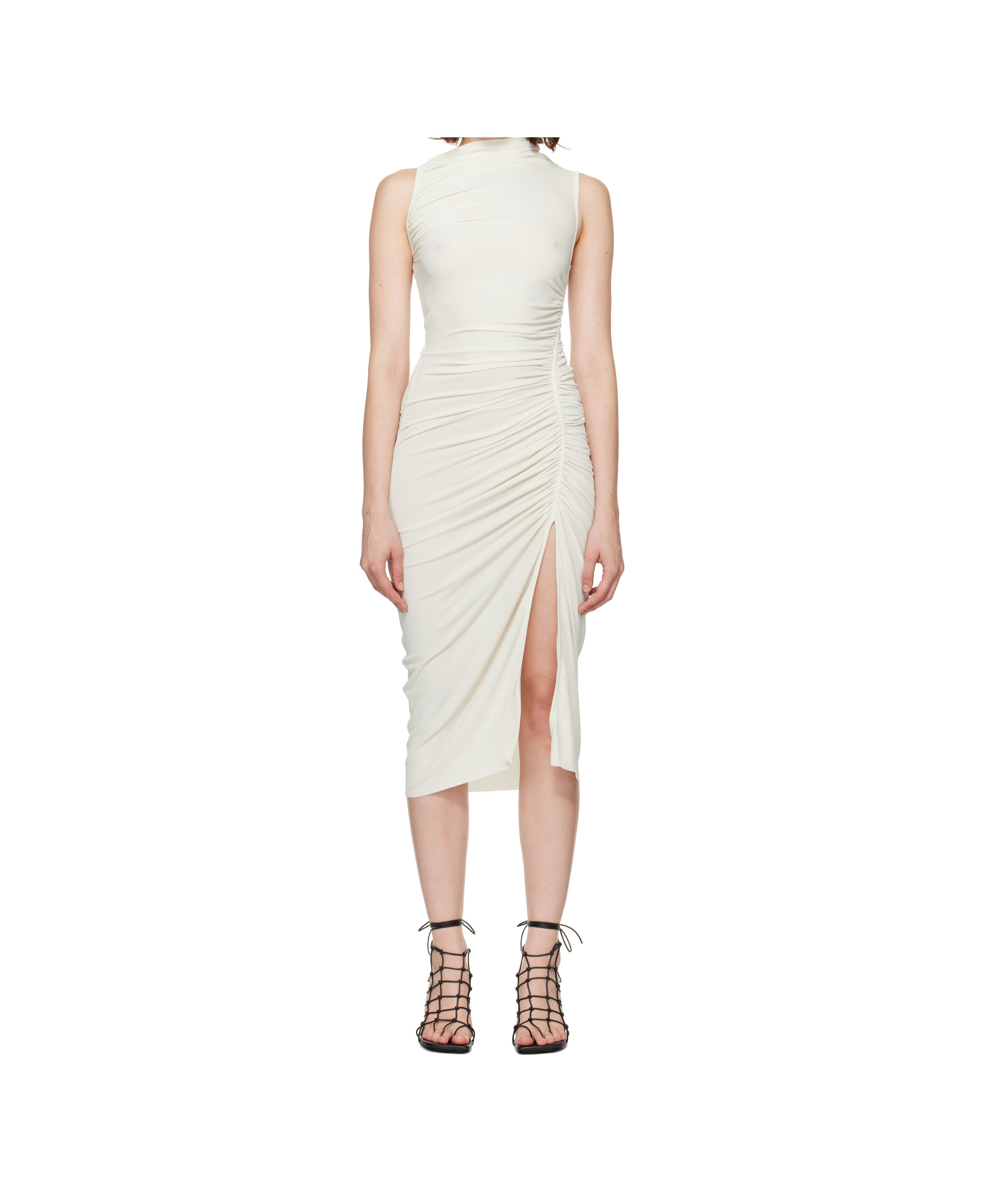 Rick Owens Svita Dress In White