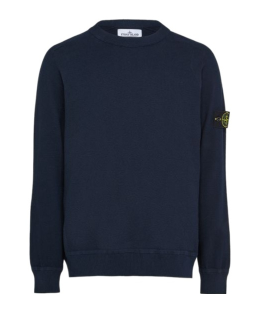 Shop Stone Island Crewneck Sweater In Black