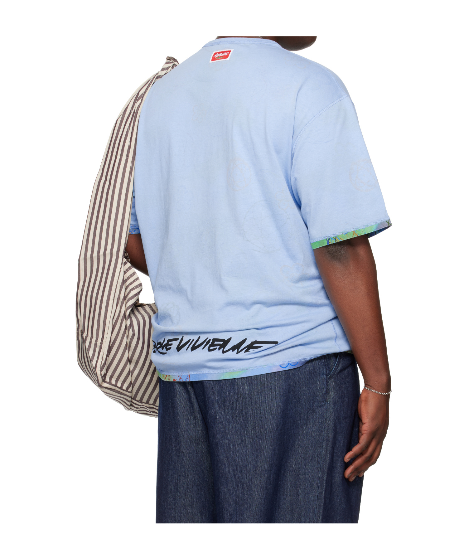 Kenzo Futura Reversible Classic T-shirt Clothing In Blue