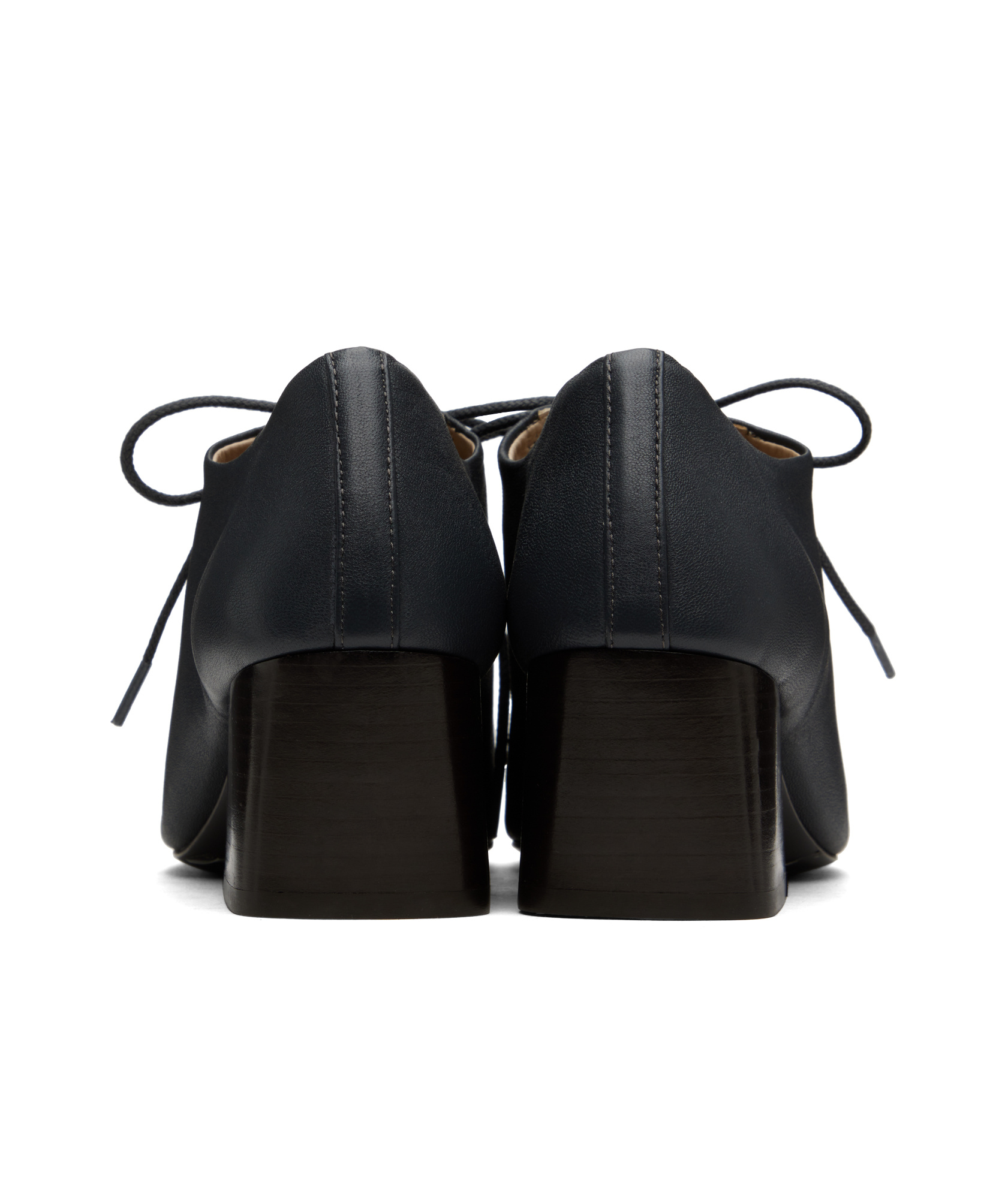 Lemaire Brown Souris Classic Heels In Black