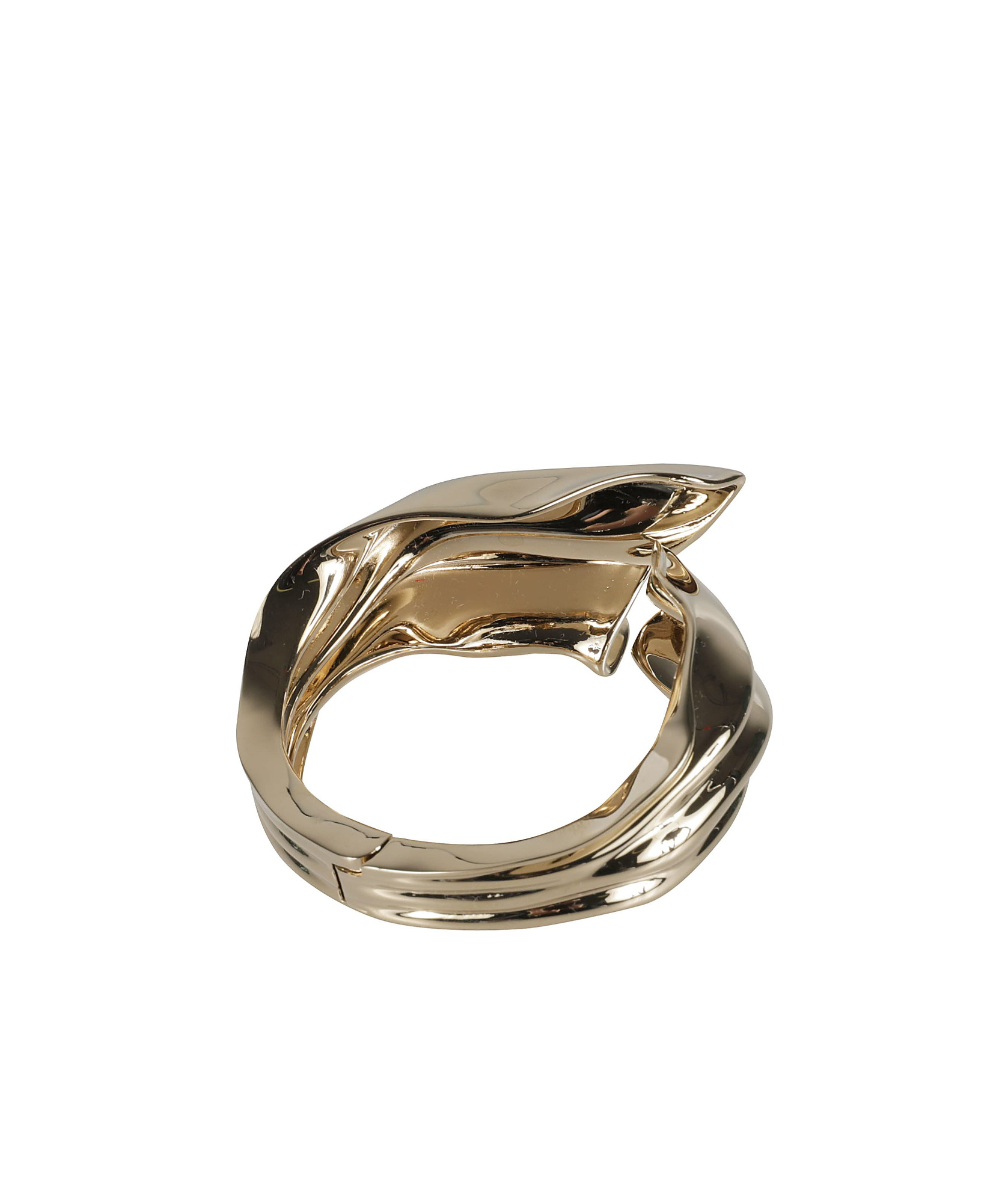 Ferragamo Br Drap Ring In Yellow