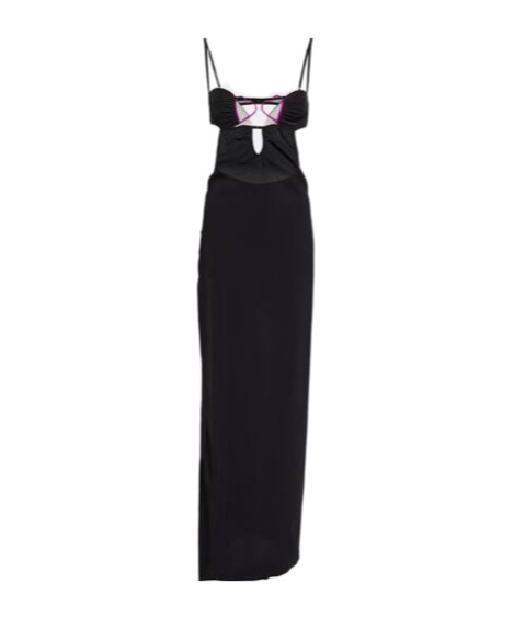 Nensi Dojaka Embellished Maxi Dress In Black