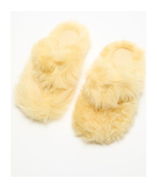 Acne Studios Lambswool Slippers