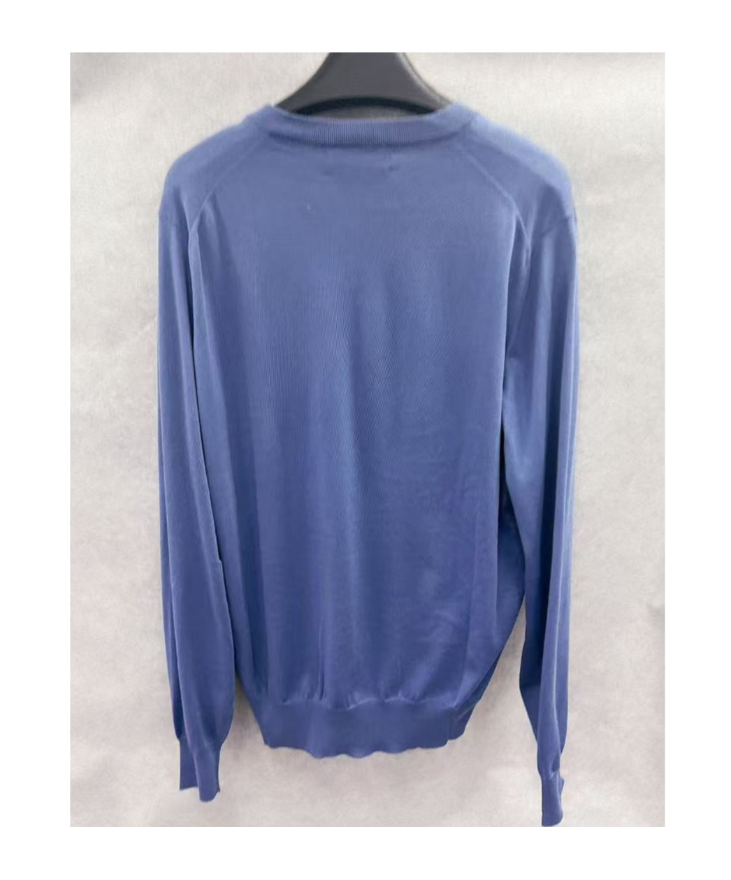 Brunello Cucinelli Long-sleeved Sweater In Blue