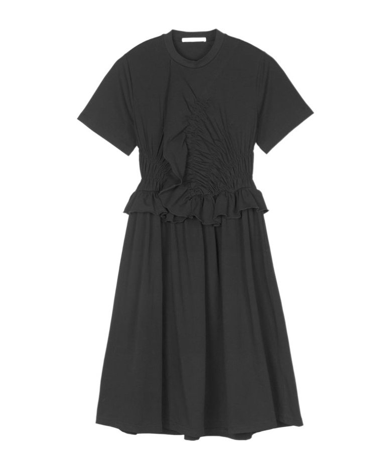 Cecilie Bahnsen Bonnie Midi Dress In Black