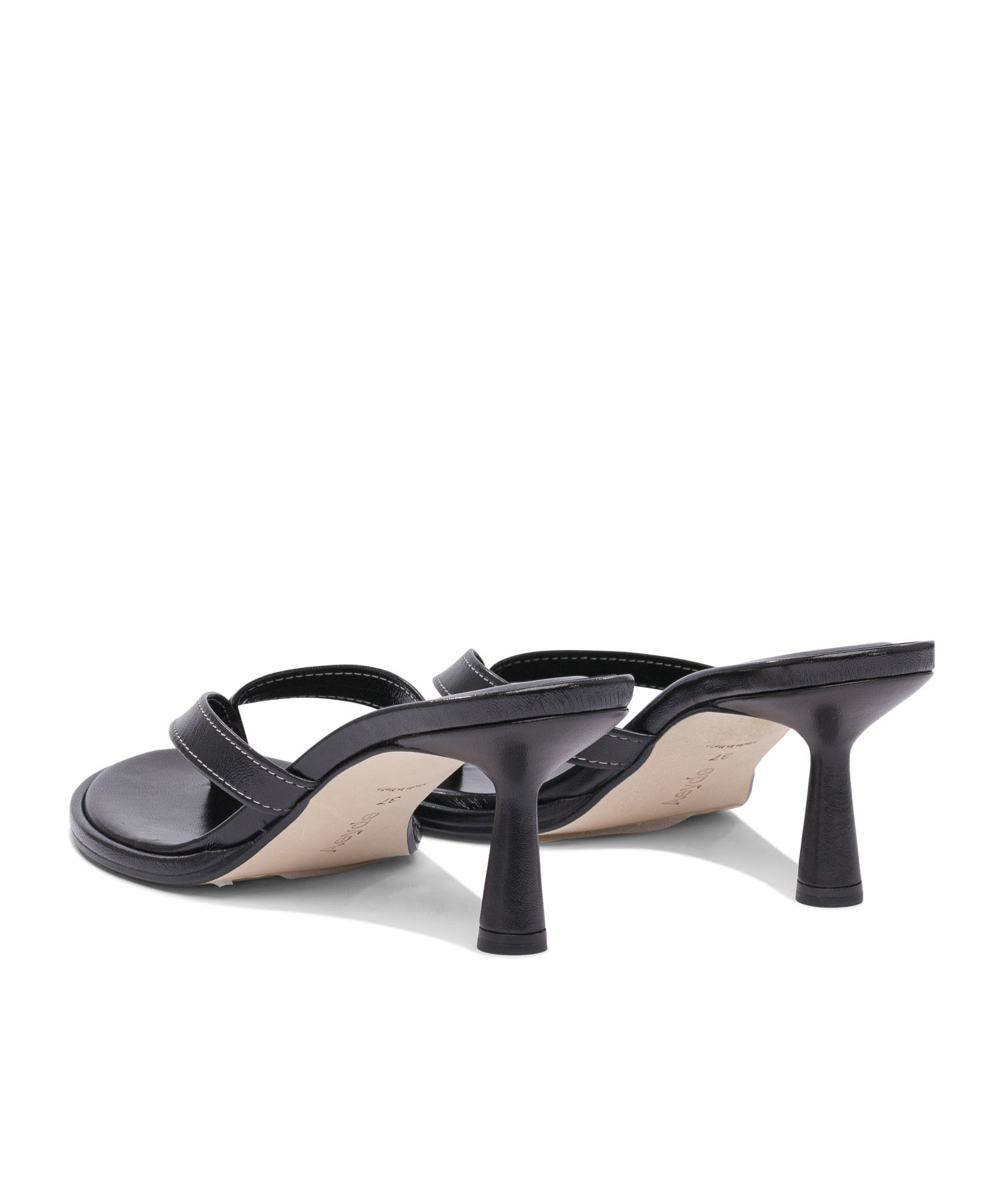 Shop Aeyde Kitten Heel High Heel Sandals