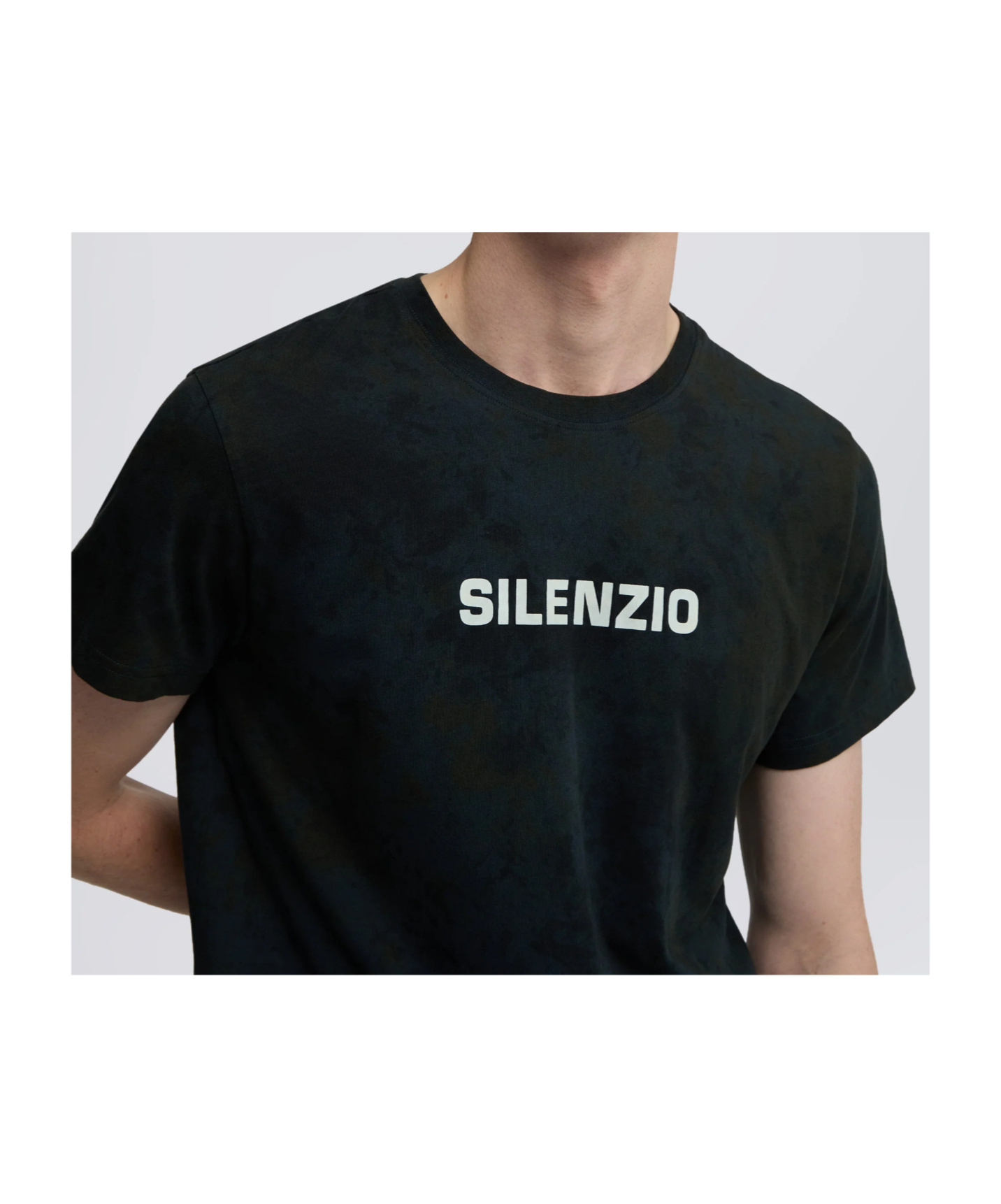 Aspesi Silenzio Jersey T-shirt In Black