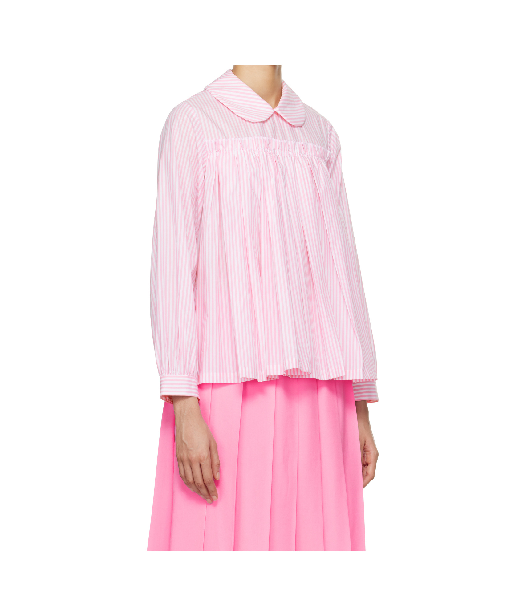 COMME DES GARÇONS STRIPED BLOUSE 
