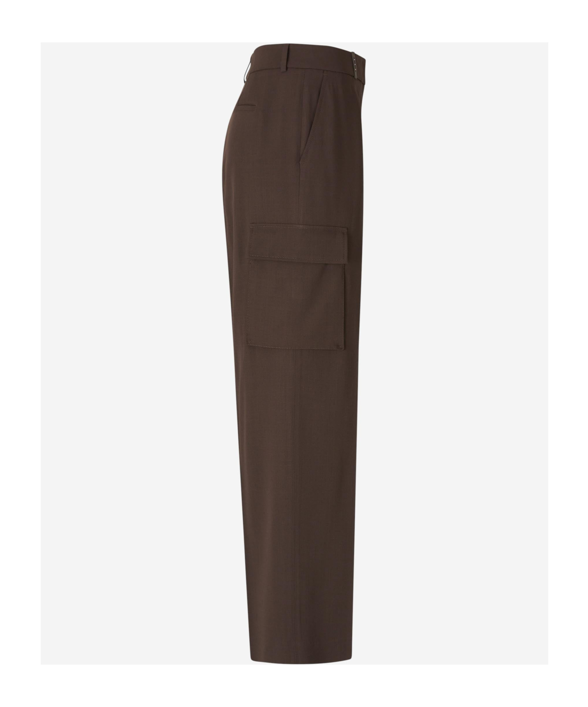 Shop Peserico Tailored Trousers In Black
