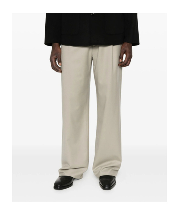 Lardini Pleated-front Trousers In Neutral