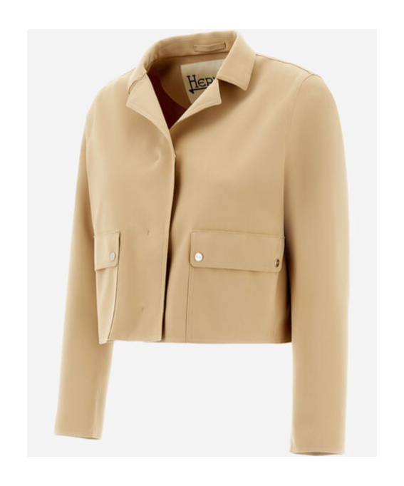 Herno First-act Pef Jacket In Nude