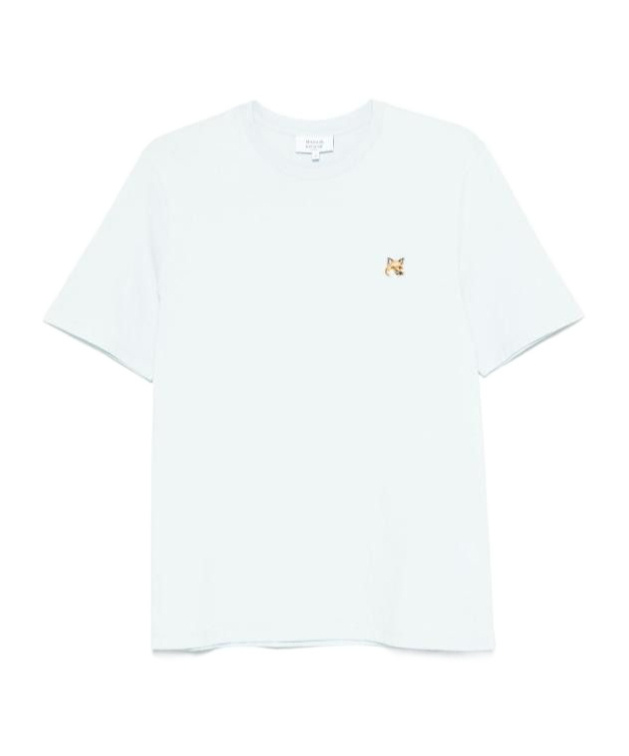 Maison Kitsuné Fox Head-patch T-shirt In White