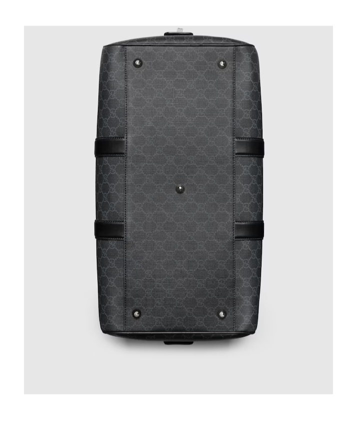Gucci Soft Gg Supreme Carry-on Duffel Bag In Black