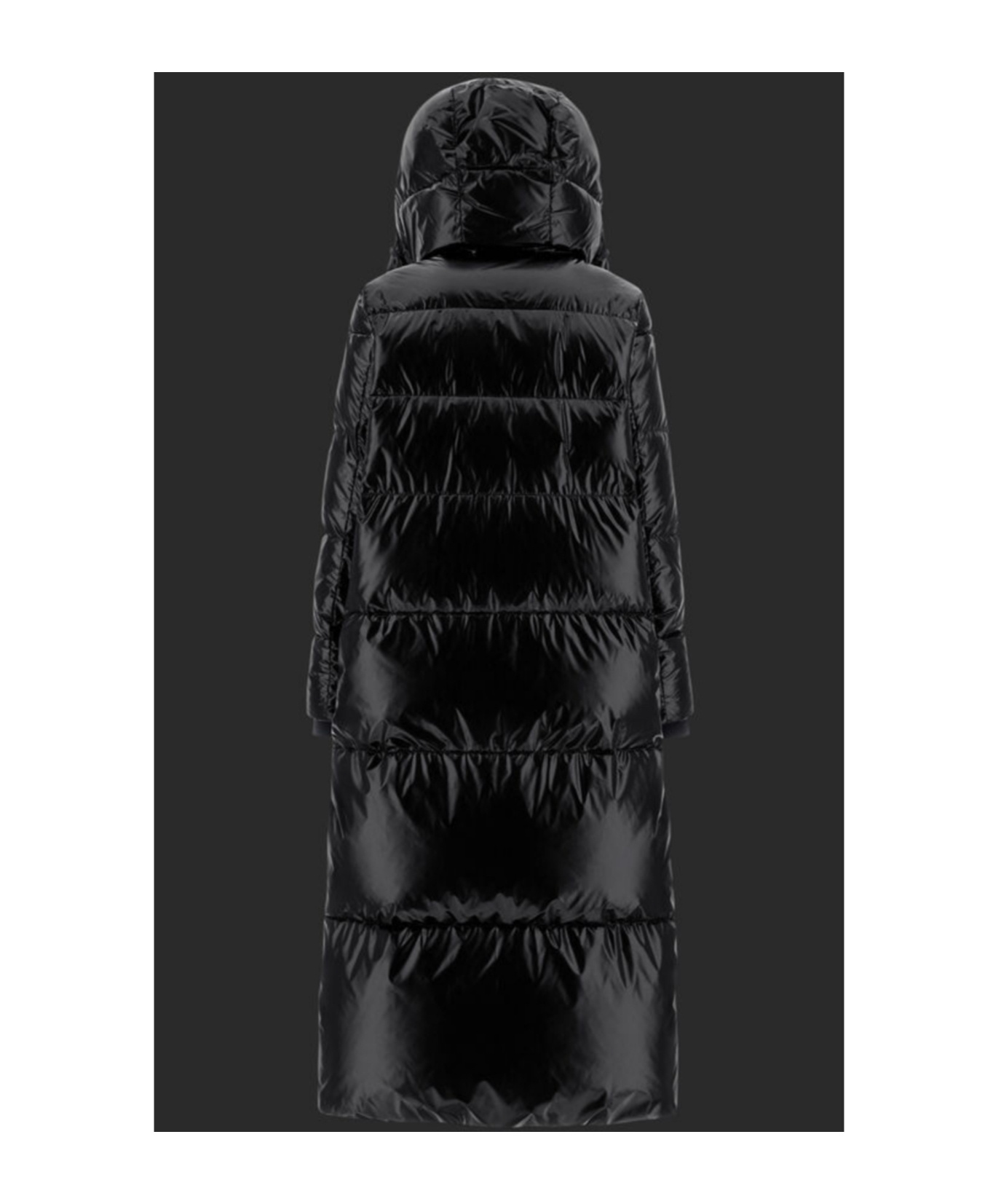 Herno Long-sleeved Down Jacket In Black