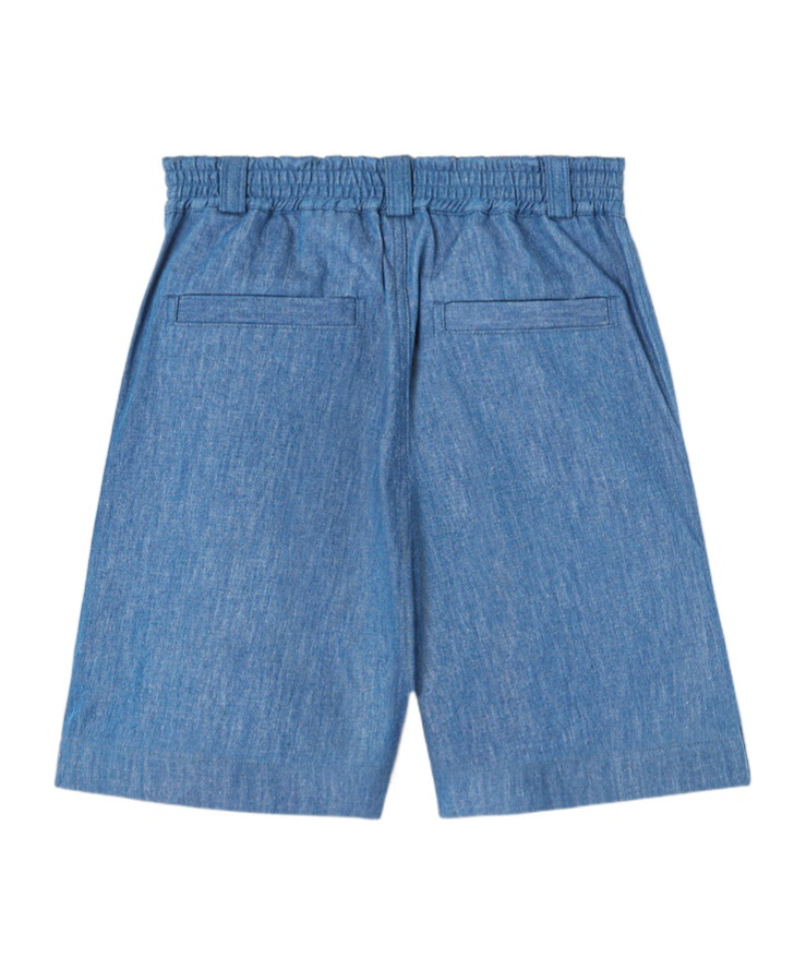 Loro Piana Reinga Bermuda Shorts In Sapphire Dream