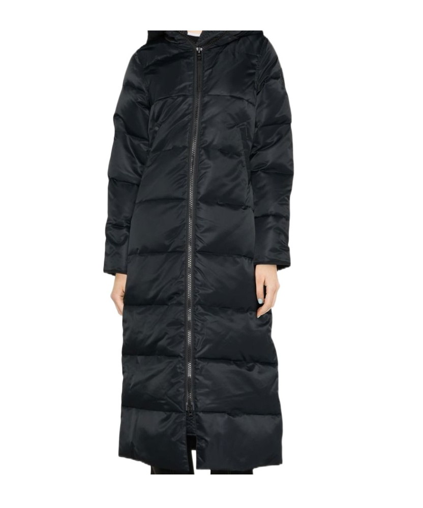 Canada Goose Mystique Padded Parka Coat In Black