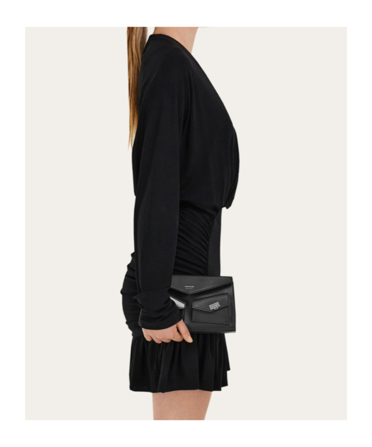 Ferragamo Multipocket Mini Bag In Black