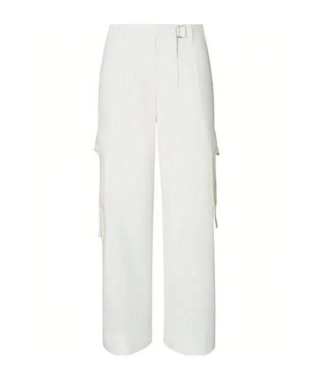 Shop Tory Burch Belted Cargo Pants