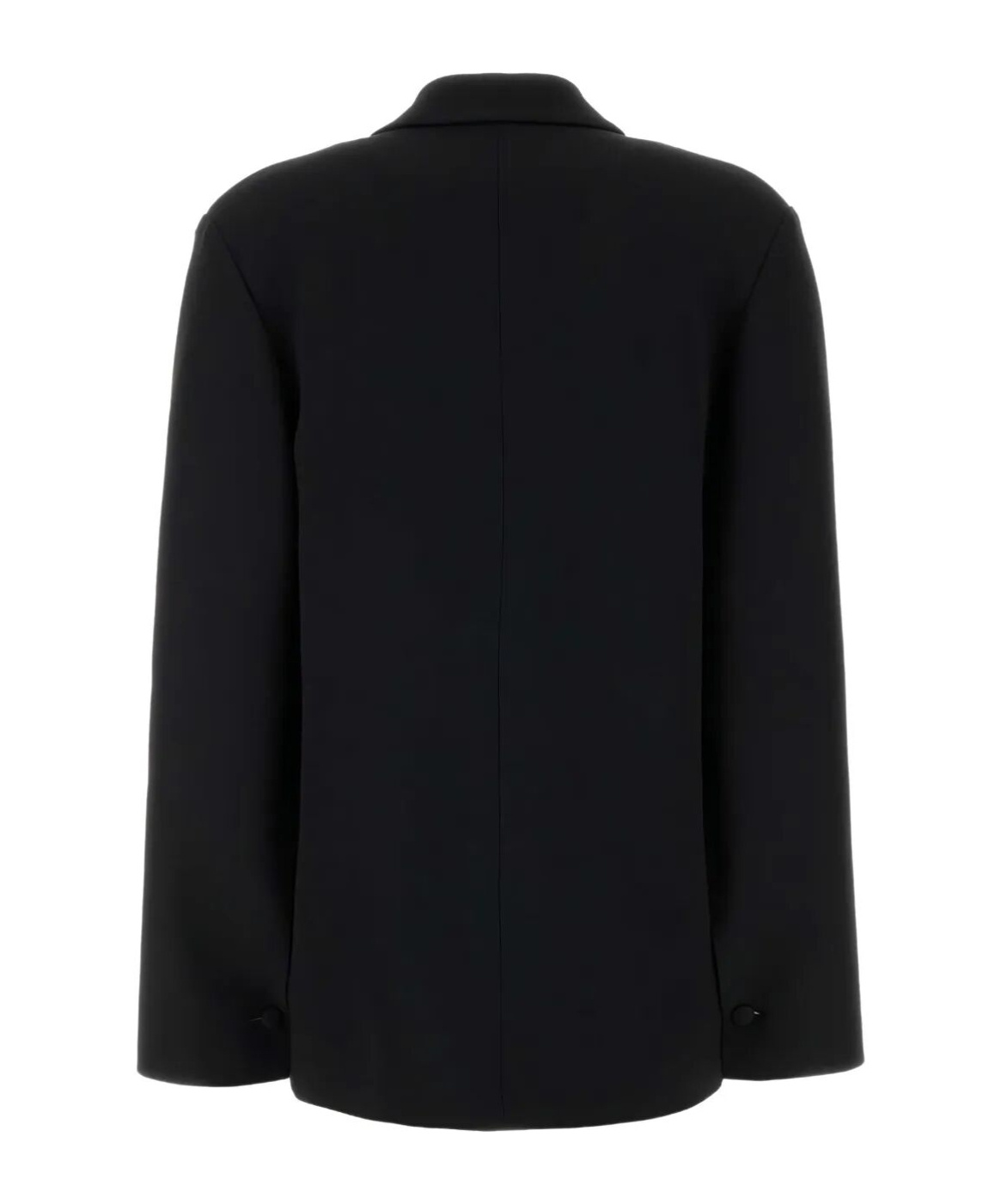 Alberta Ferretti Alberta Ferreti Cady Stretch Oversized Jacket In Black