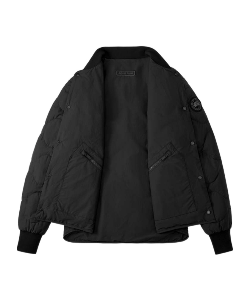 Canada Goose Double-sided Quilted Down Jacket In Black