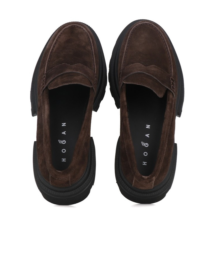 Hogan H674 Mocassino In Black