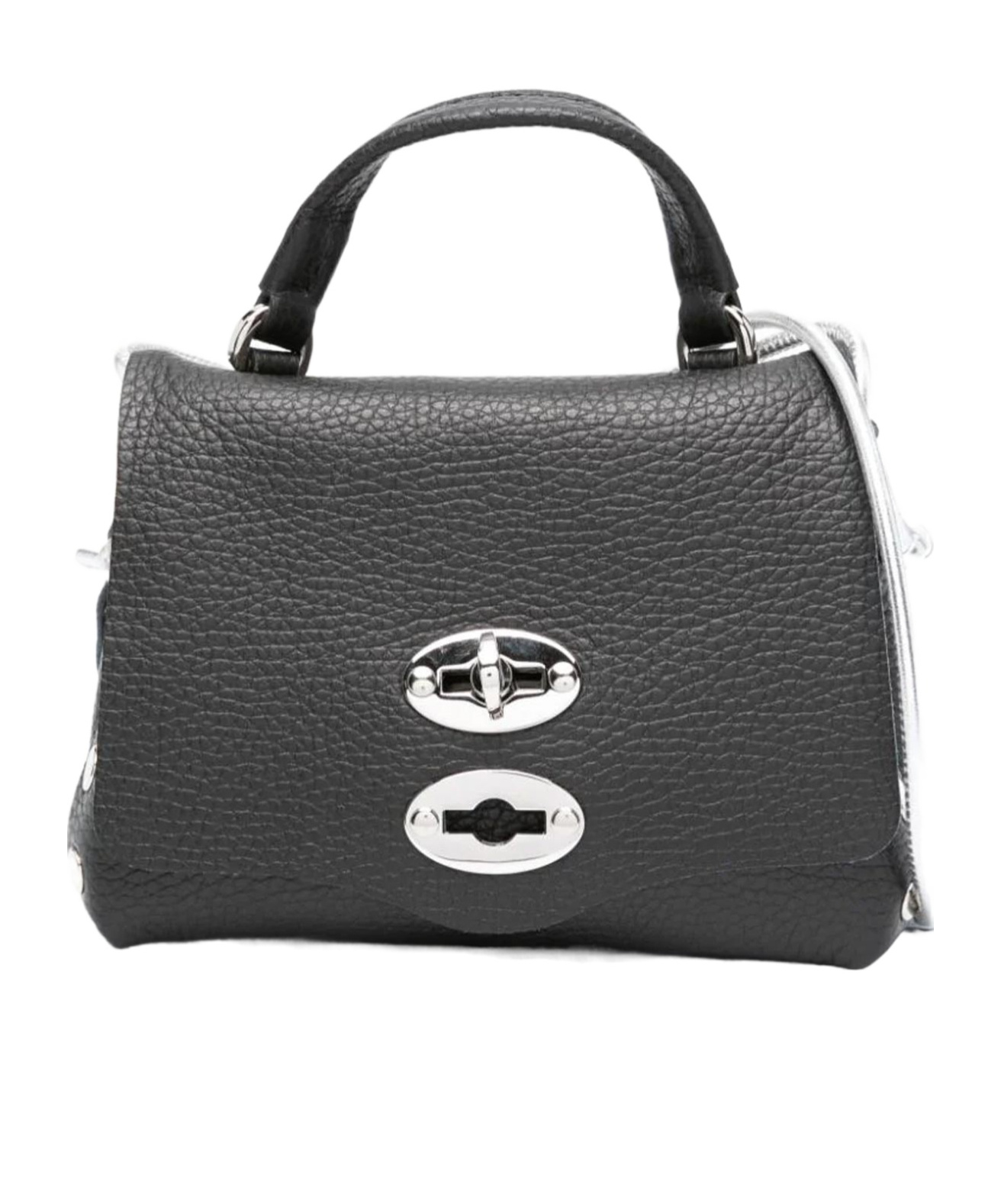 Zanellato Flip Shoulder Bag In Black