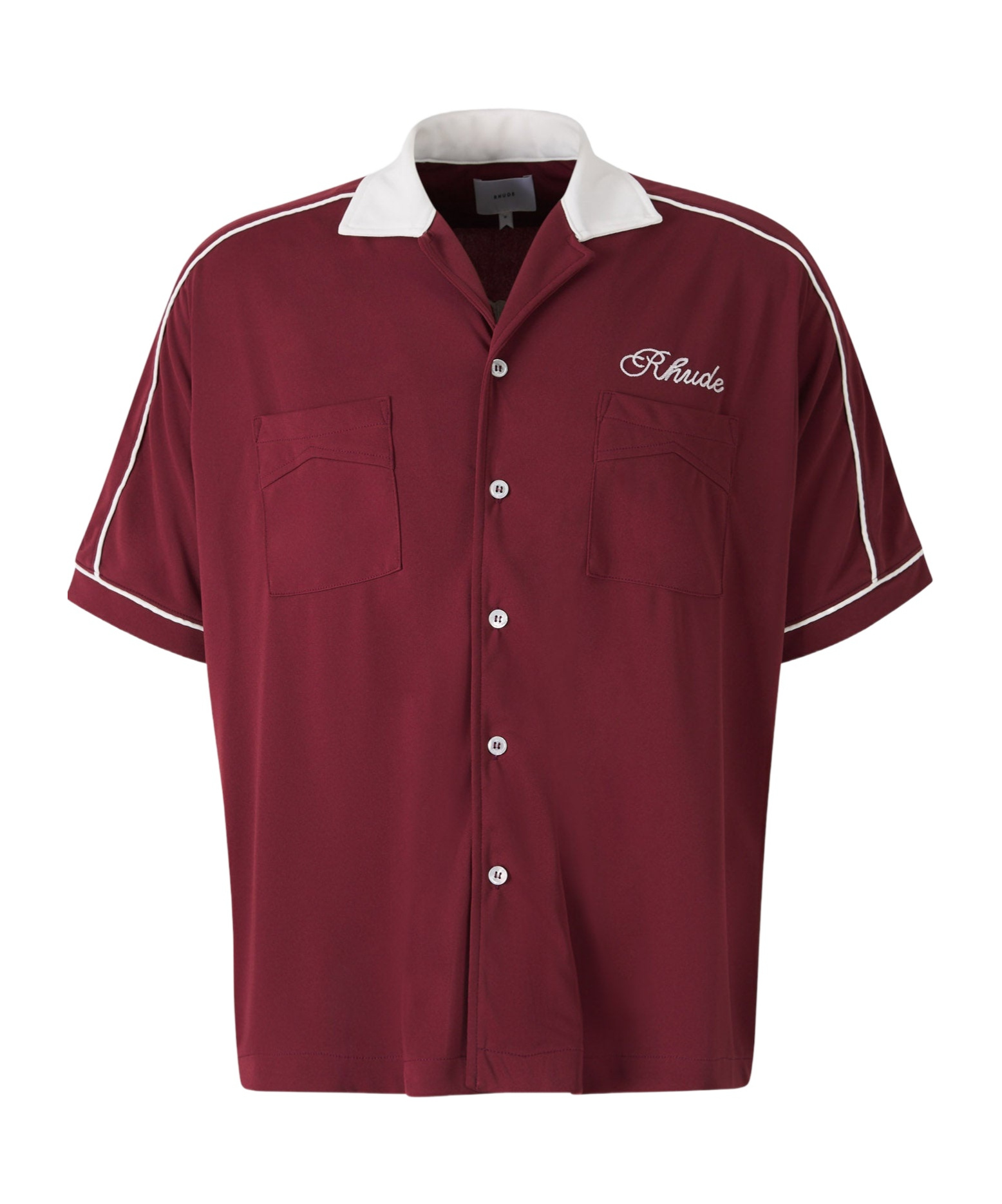 Rhude Red Mont Blanc Shirt In Red