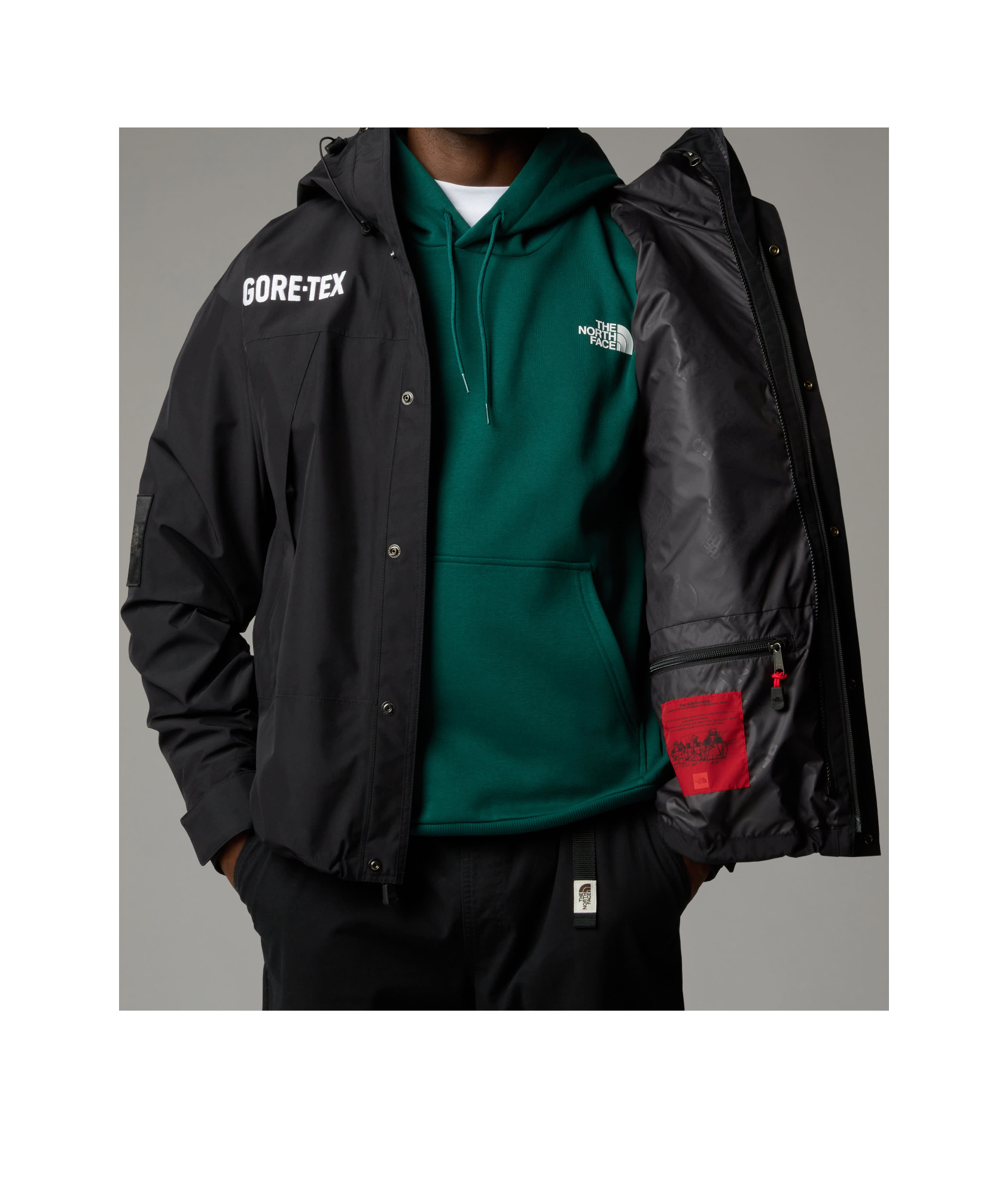 Shop The North Face Gore-tex Mountain Jacket In Tnf Black