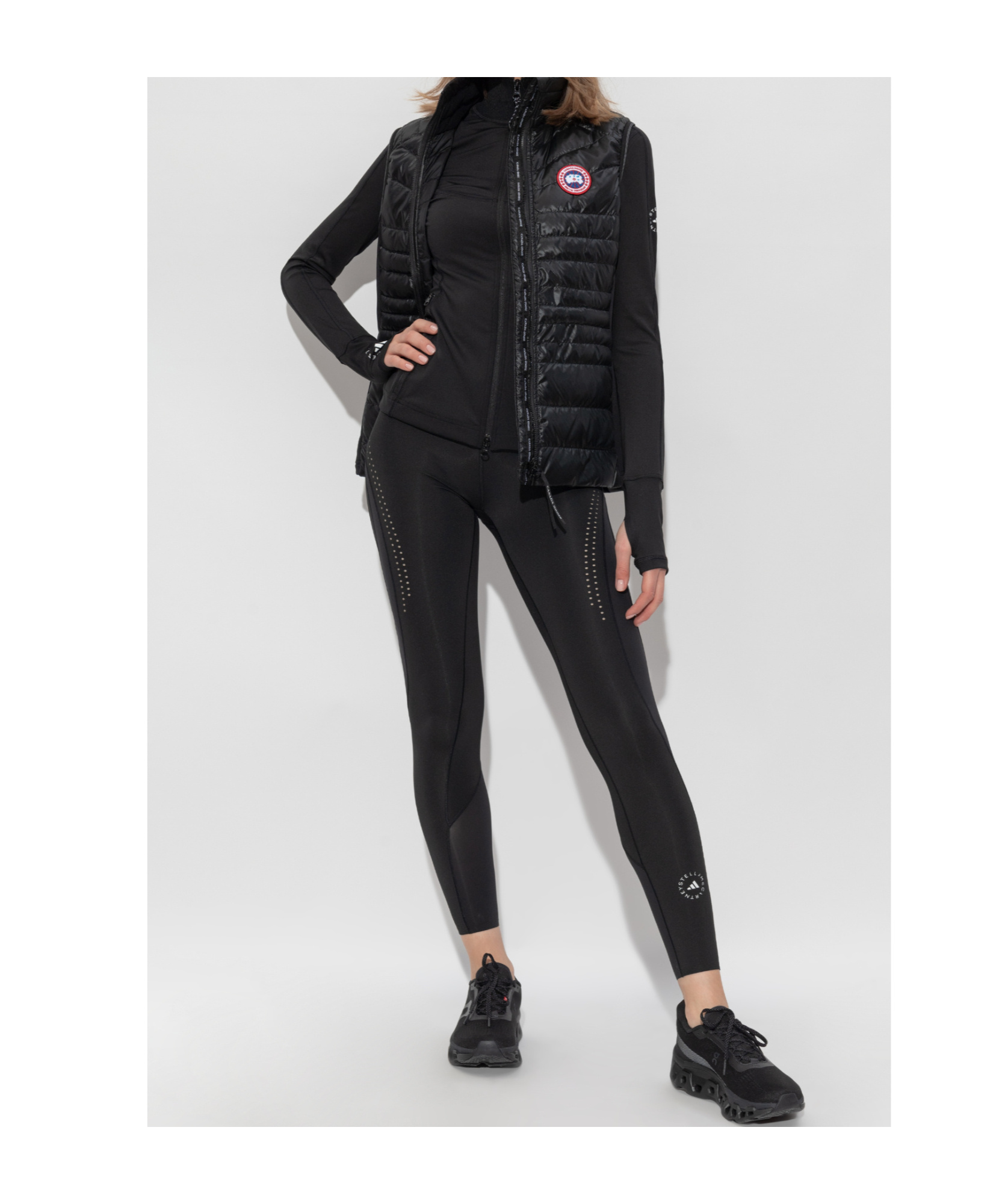 Shop Canada Goose Hybridge Gilet In Black