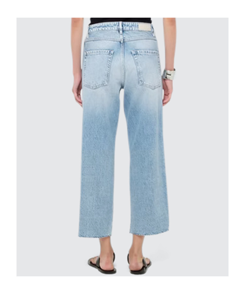 Icon Denim Logo Denim Jeans In Blue