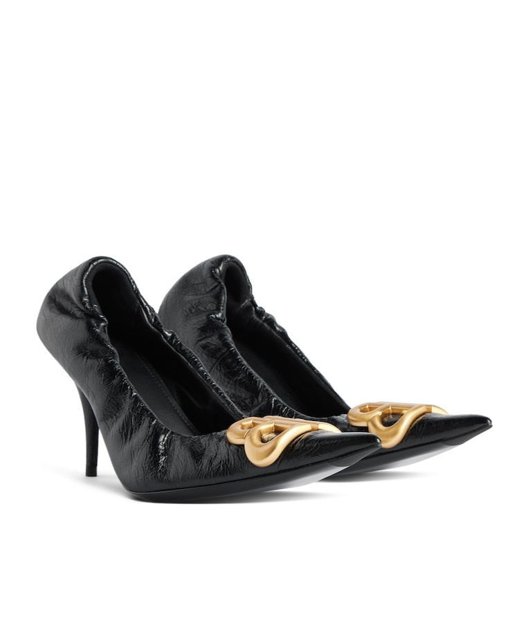 Shop Balenciaga Women's Monaco 90mm Pump In Black