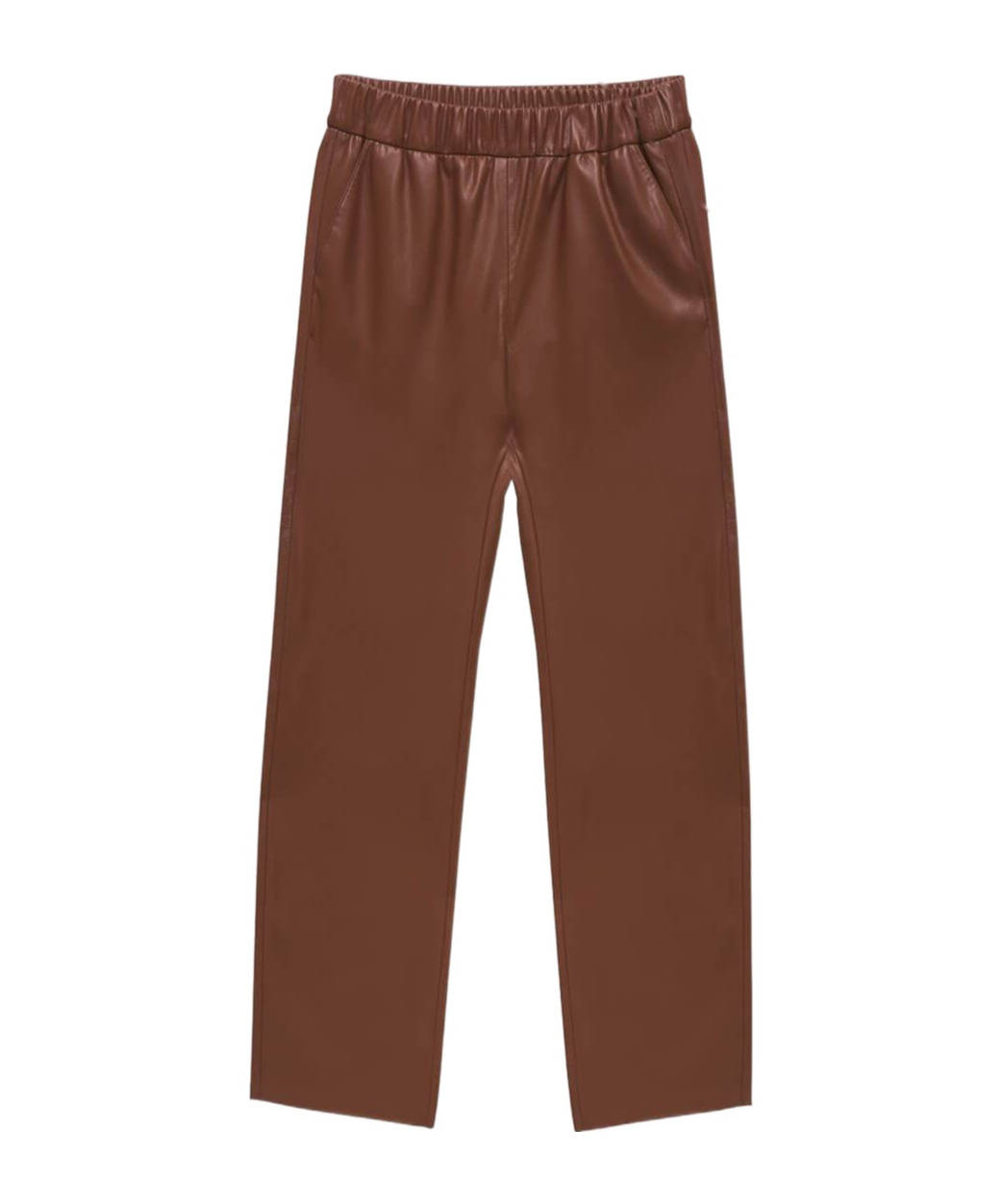 ANINE BING ELASTIC WAIST CASUAL PANTS
