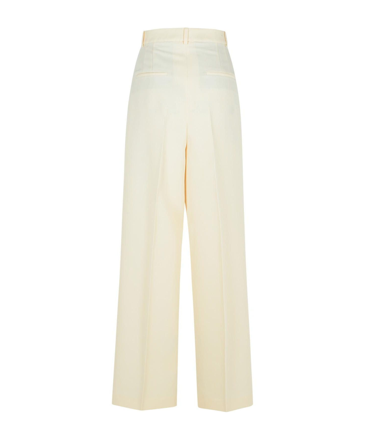 Rohe Belt Loop Casual Pants In White