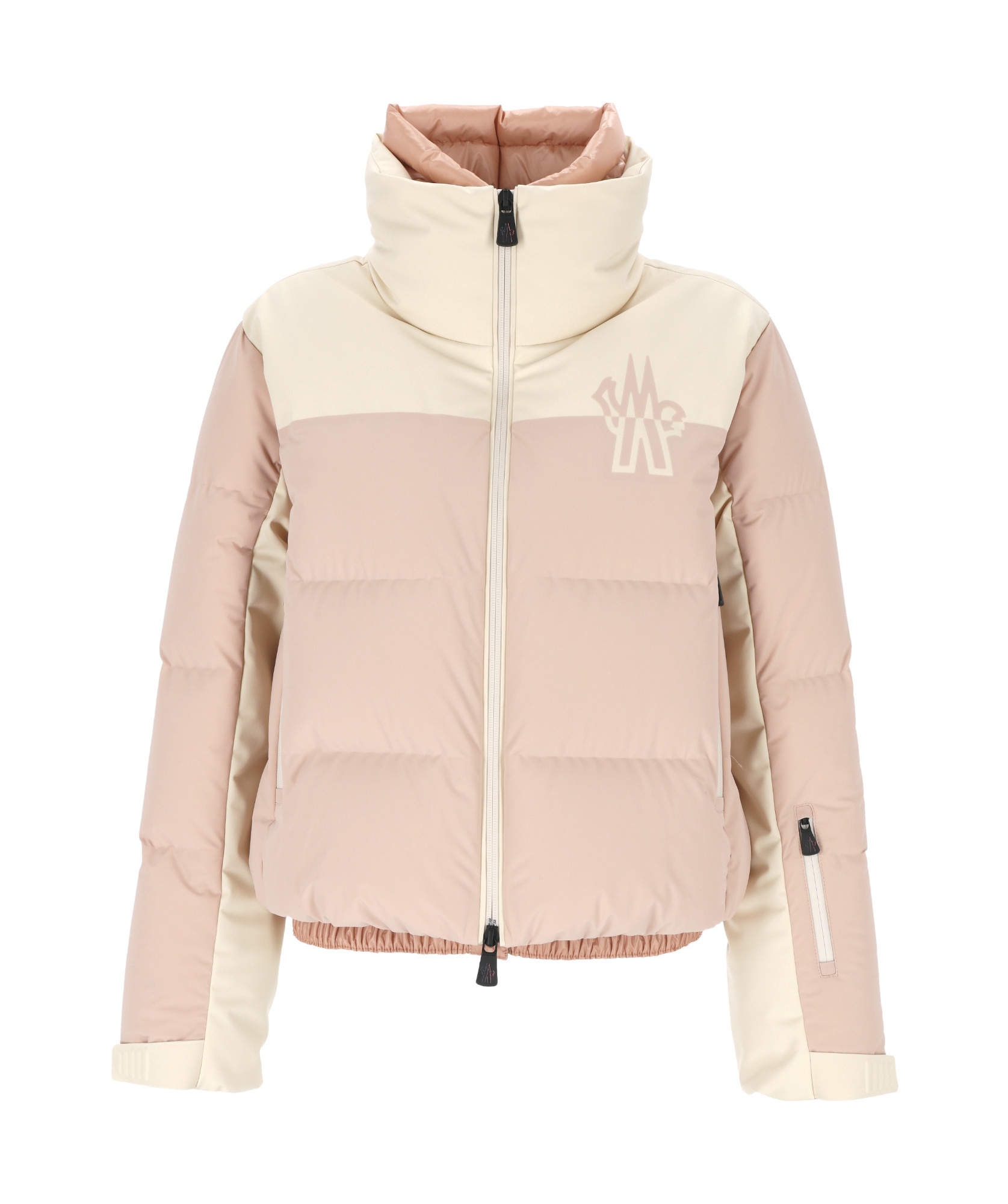 Moncler Stennes Ski Jacket In Nude