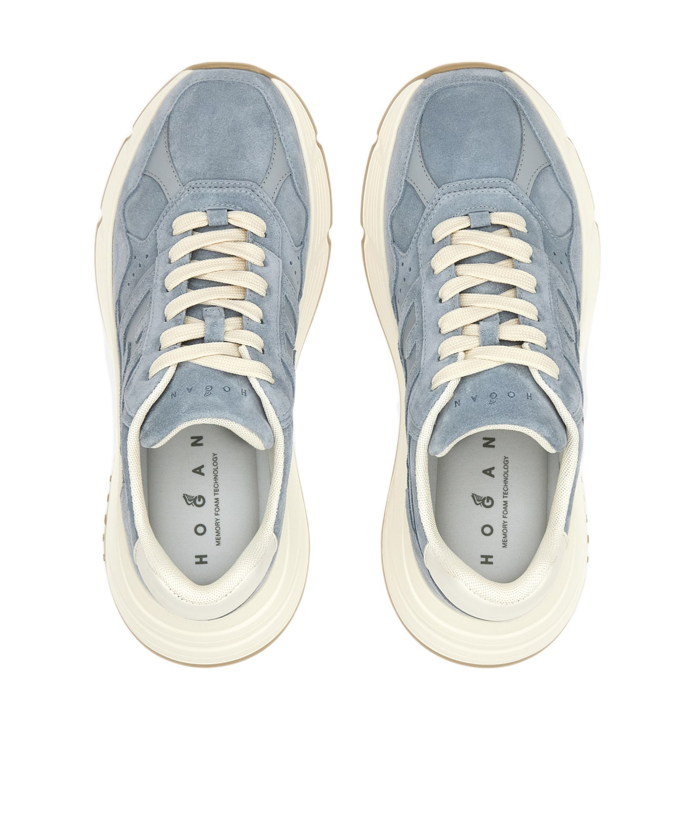 Hogan Hi-fi Lace-up Sneakers In White