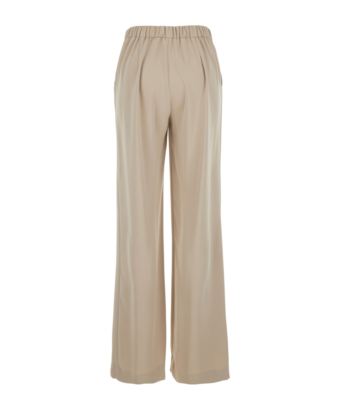 P.a.r.o.s.h Palazzo Trousers With Relaxed Silhouette And Practical Pockets In Neutral