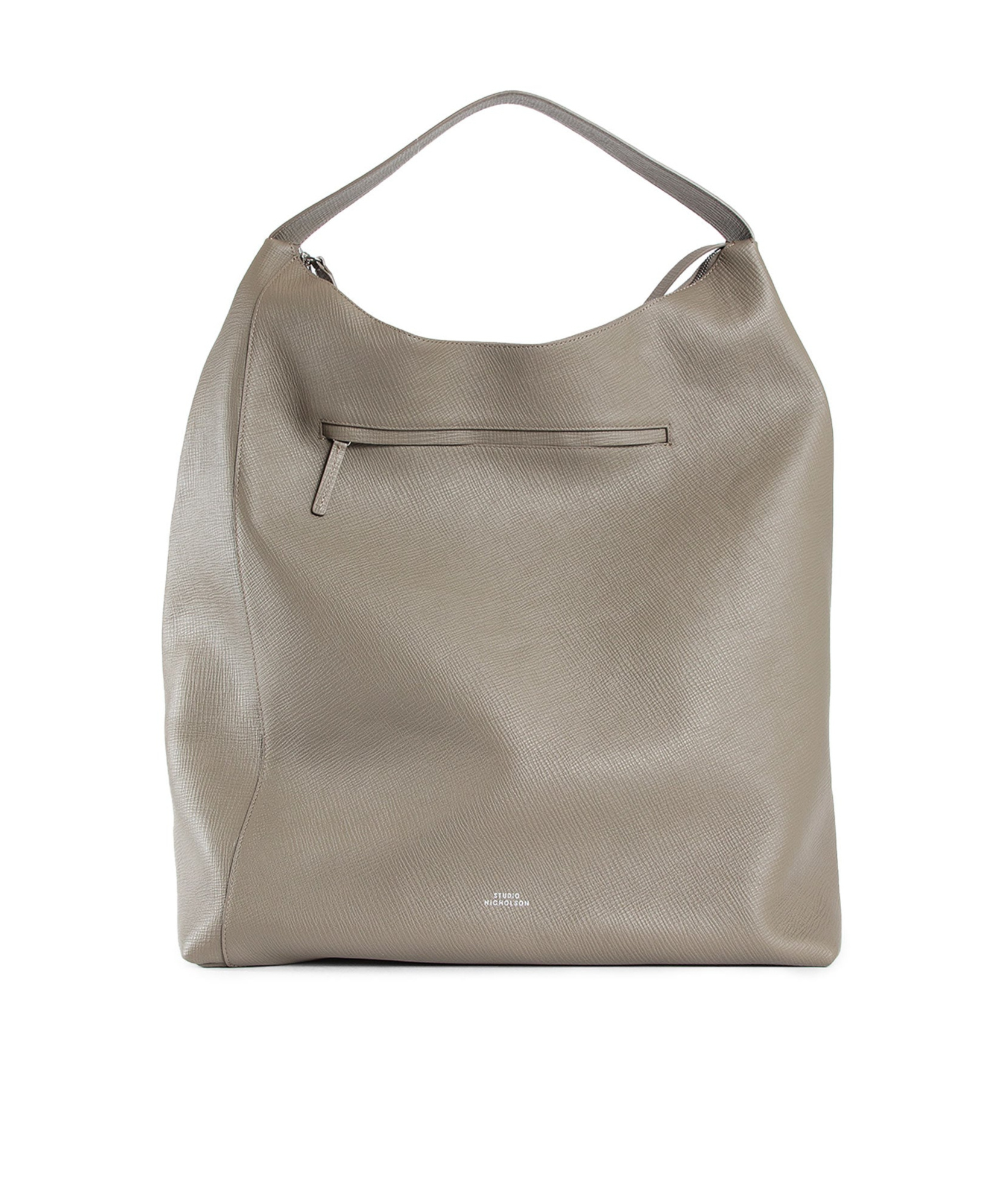 Studio Nicholson Top Handle Handbag In Elephant