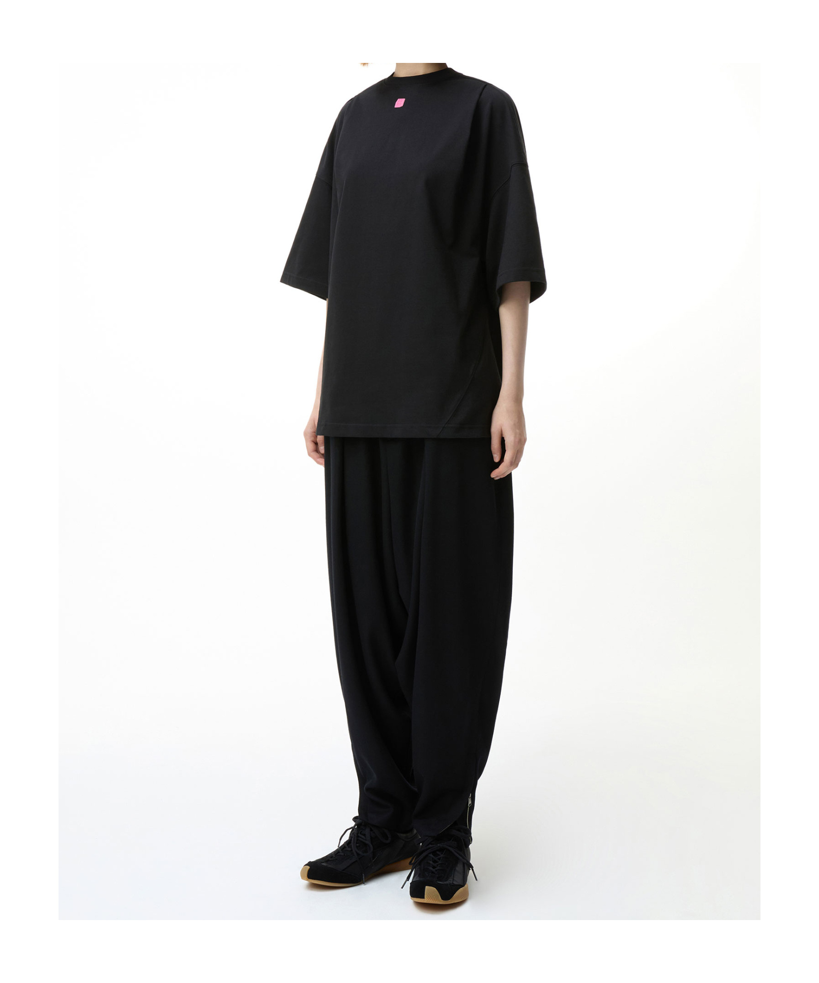 Ader Error Short-sleeved T-shirt In Black