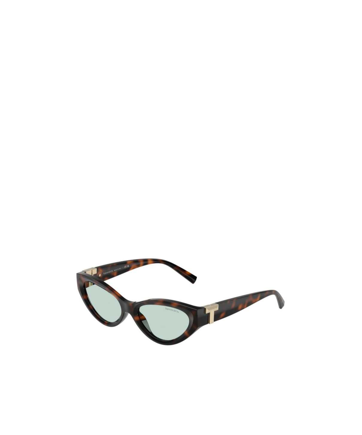 Tiffany & Co Geometric Frame Sunglasses In Green