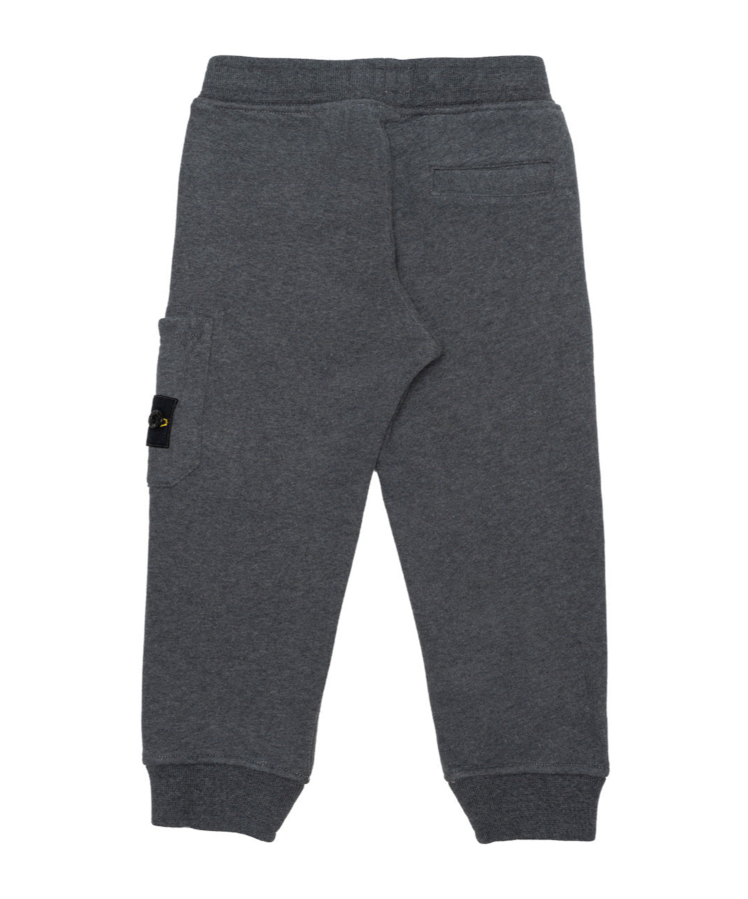 Stone Island Compass Badge Cotton Track Pants In Gray
